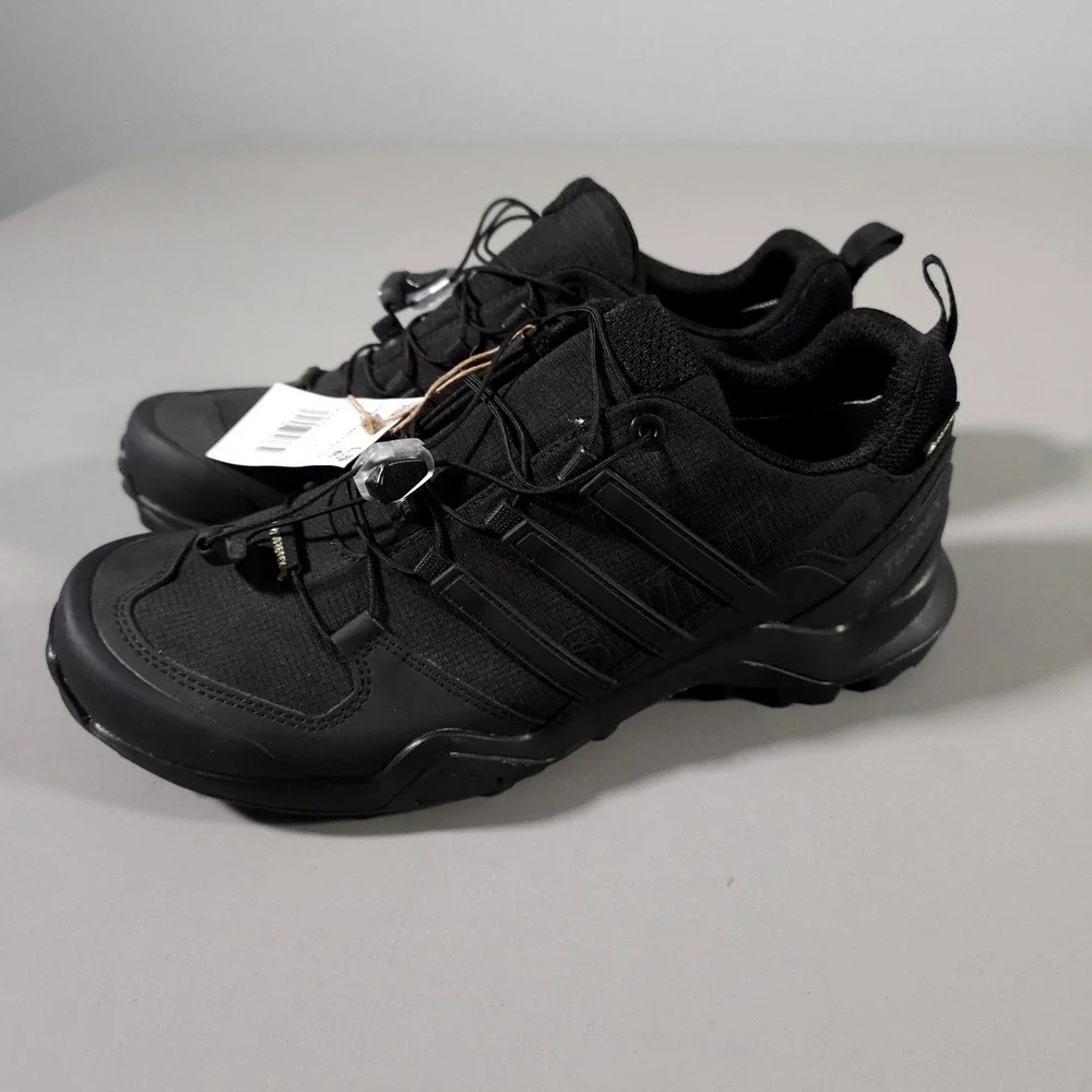 Adidas Terrex Swift R2 GTX Hiking Shoes Mens 8.5 Black Gore-Tex CM7492